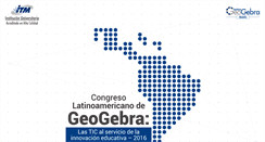 Desktop Screenshot of geogebra.itm.edu.co