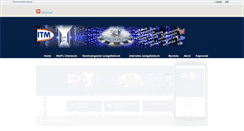 Desktop Screenshot of itm.hu