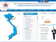 Tablet Screenshot of nhanluc.itm.com.vn